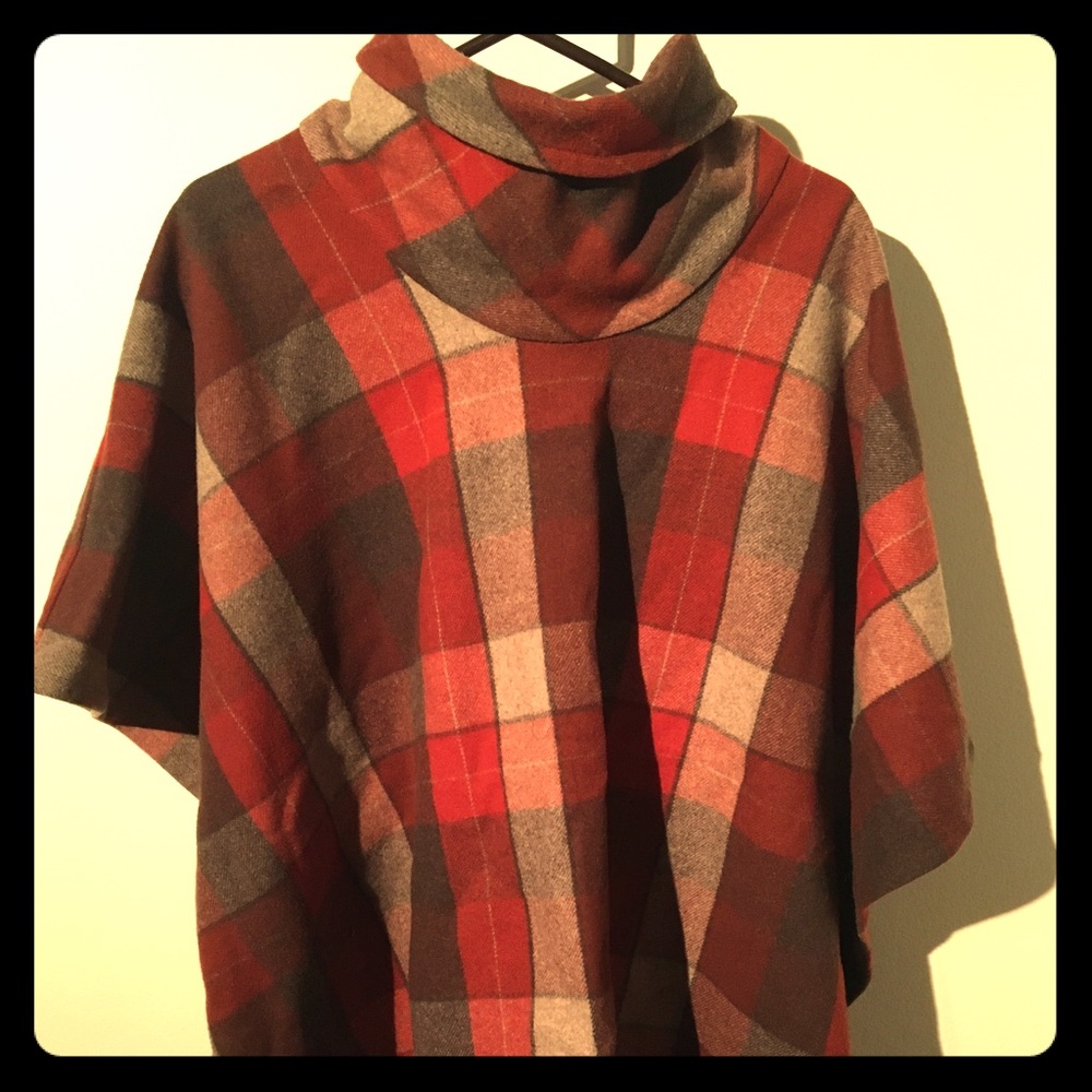 Pendleton 100% Wool Poncho Cape